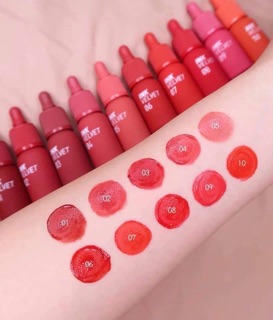Son Kem lì Peripera Peri's Ink Velvet (màu 1 đến 31)