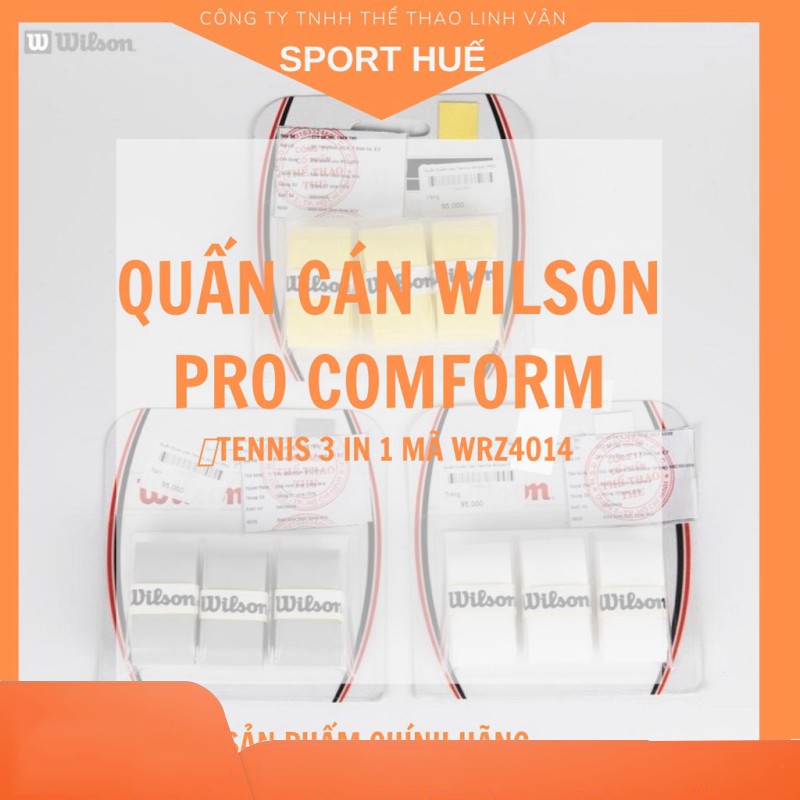 QUẤN CÁN TENNIS WILSON PRO COMFORT CHÍNH HÃNG - Nhà Phân Phối Chính Thức - Sport Huế