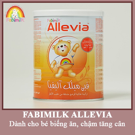 Sữa tăng cân Fabimilk Allevia 400g