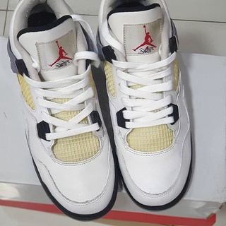 [Chính Hãng] Giày Jordan 4 Retro White Cement 2012, size 40, real 2hand