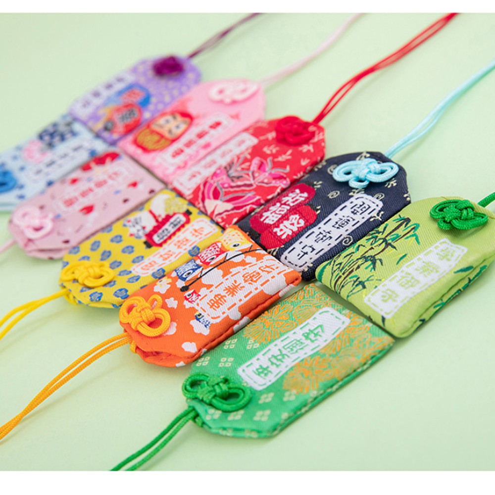 Túi Phước May Mắn Omamori Nhiều Hình Nhiều Ý Nghĩa Khác Nhau, Kèm Quà Tặng Nemo Handmade - OM10M