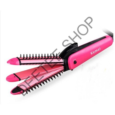 Lược Gai 3 Trong 1 (Uốn(ép), Duỗi, Bấm) Nv 3 in 1