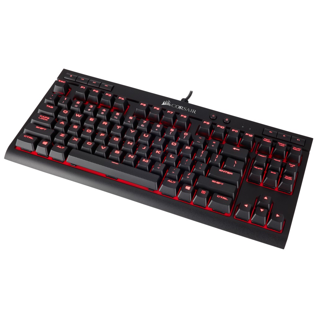 Bàn phím cơ CORSAIR K63 Có dây - Mx Red - Chính Hãng