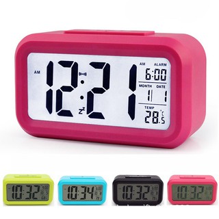 PL Đồng hồ báo thức điện tử để bàn màn hình LCD đa dạng chức năng ZO89 siêu nóng 28 6