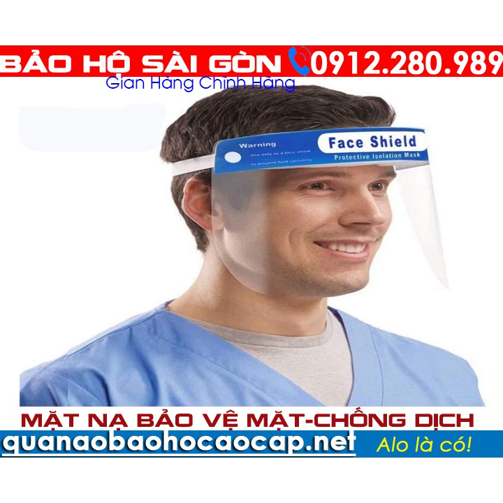 Tấm chắn chống giọt bắn trong suốt nhựa face shied hàng Việt Nam hình thật 100%