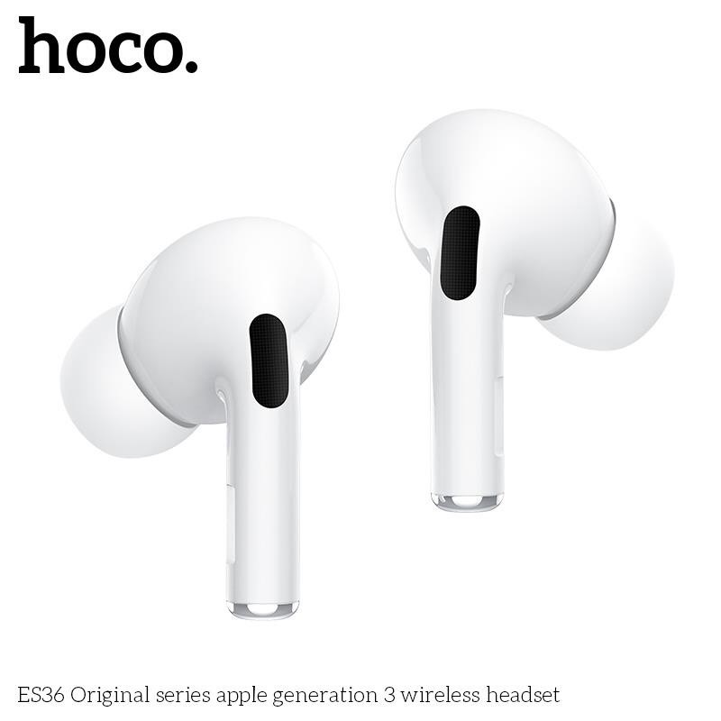 [Mã 267ELSALE hoàn 7% đơn 300K] Tai nghe AIRPOD ES36 chính hãng hoco tặng bao đựng