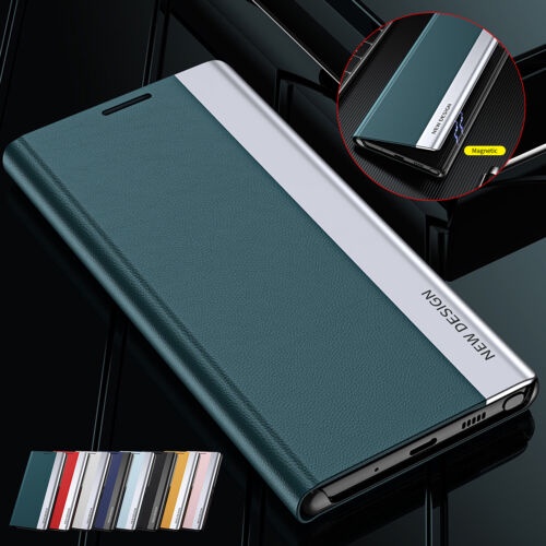 Ốp Smart View Flip Case Cover cho Samsung Galaxy Note 10+/9/8/7 S10+ Protective Shell