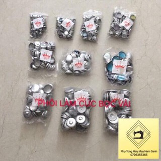 Phôi bọc cúc size từ 10mm đến 22mm 50 phôi/bịch