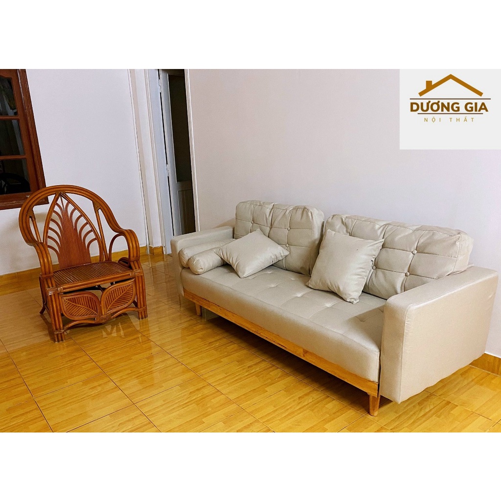 Bộ ghế dài sofa tay vịn phòng khách, sopha băng