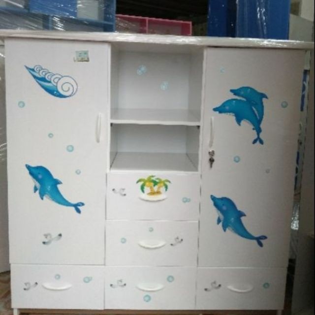 Tủ 3 cánh cho bé cao cấp nhựa đai loan Bn089 | BigBuy360 - bigbuy360.vn