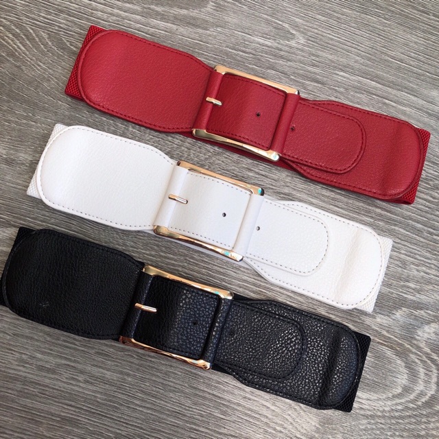 Đai váy bản vuông đơn giản 2019