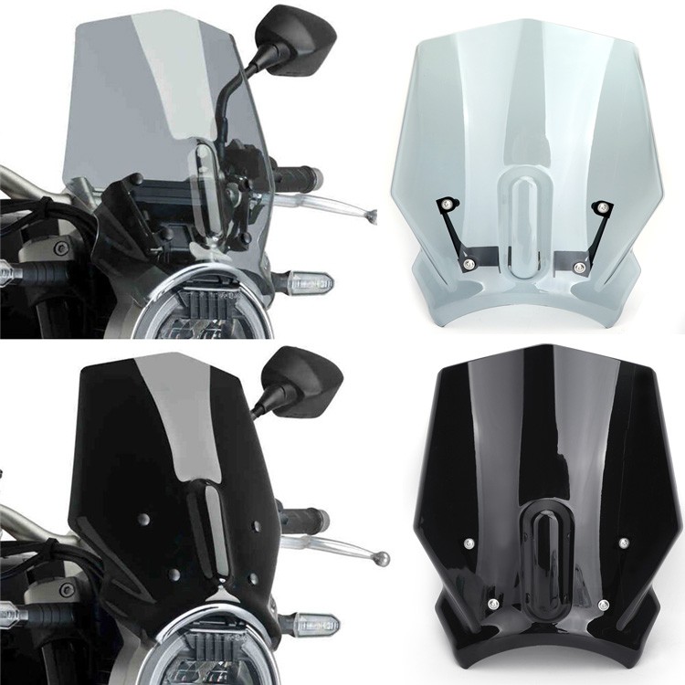 Kính Chắn Gió Bằng Nhựa ABS Chuyên Dụng Cho Xe Mô Tô Honda CB1000R / CB650R 2018-2023