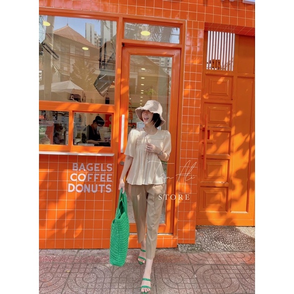 Cocobebe- Set bộ baby doll dễ thương