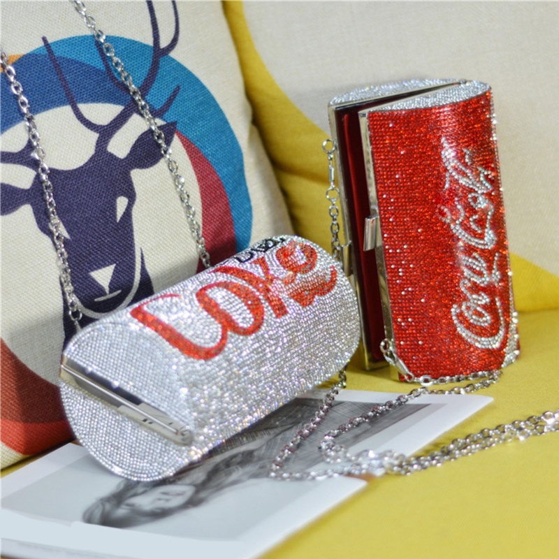 Túi Xách Đeo Vai Phối Dây Xích Có Thể Tháo Rời Thời Trang Dự Tiệc Dành Cho Nữ