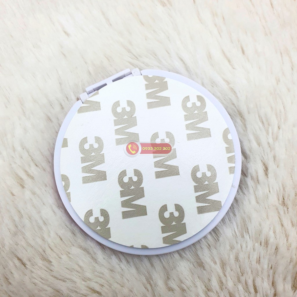 IRing gương cầm tay, dán lưng điện thoại có sẵn keo 2 mặt 3M