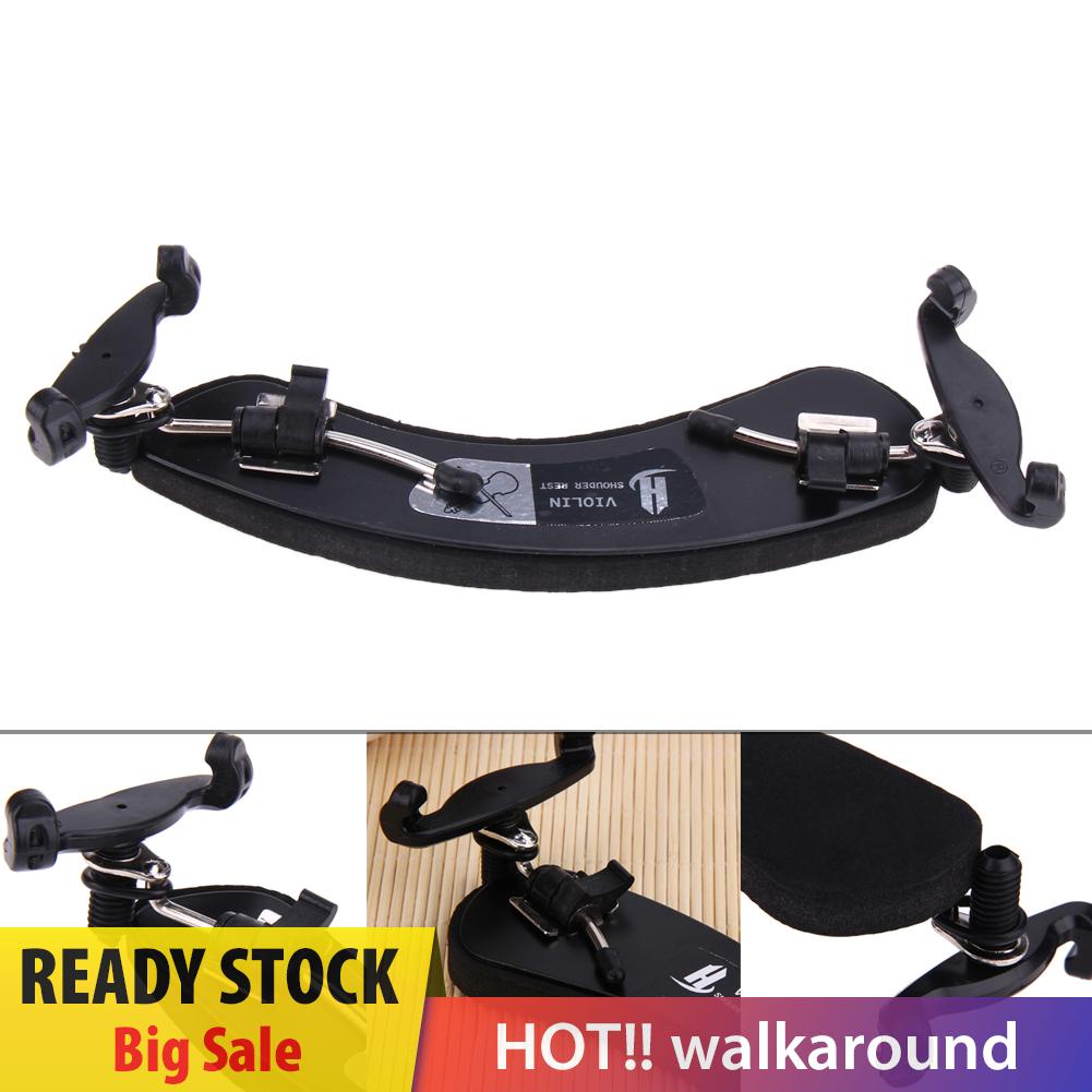 walkaround 3/4-4/4 Violin Shoulder Rest Adjustable Shoulder Rest Instrument Accessory