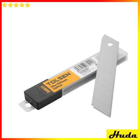 [Tolsen Chính Hãng] 30011 lưỡi dao 18mm tolsen