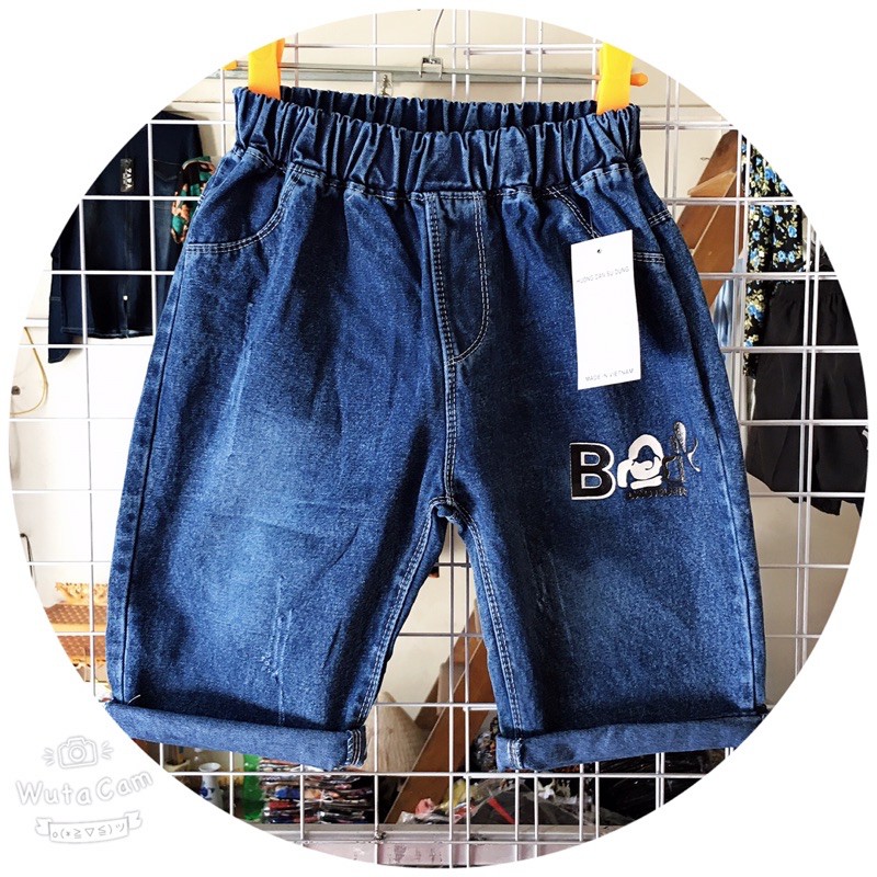 Quần bò ngố_ đùi nam size 12-35kg