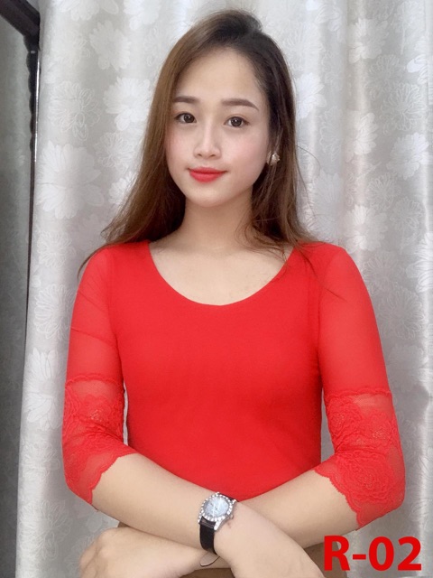 Áo tay lỡ mặc trong váy sát nách cam kết hàng loại 1