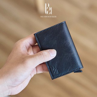 Ví nam đựng thẻ card atm ví cầm tay mini thời trang cao cấp dáng đứng nhỏ gọn full box - b21 shoemker