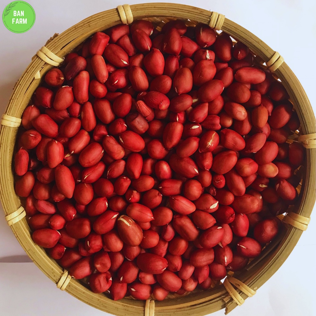 Đậu phộng đỏ  Banfarm đặc sản - thơm bùi béo 500g