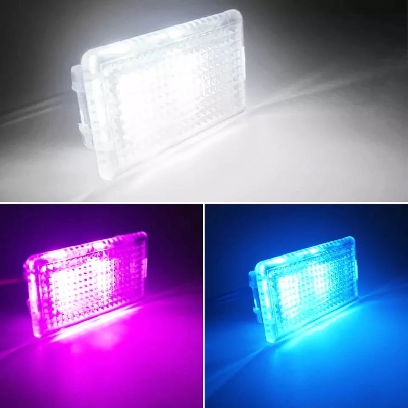 Đèn LED Nhiều Màu Độc Đáo Trang Trí Nội Thất Xe Hơi Model S Model X 3
