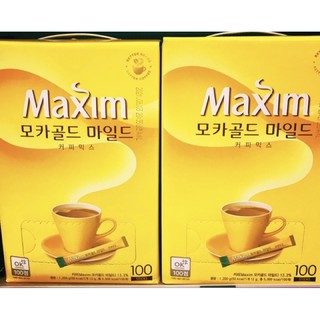 Cafe / cà phê hàn quốc hoà tan maxim 100 gói/hộp