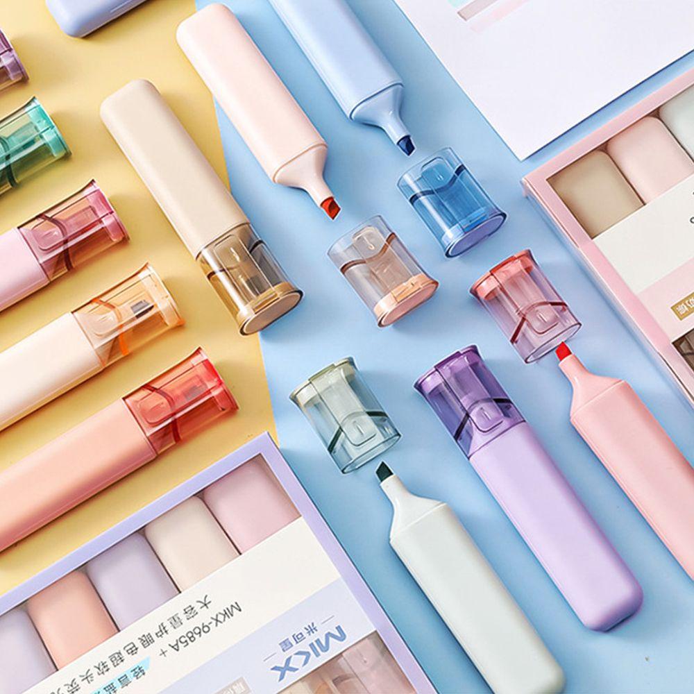 CHOOKEY Bộ 6 Bút Đánh Dấu Vẽ Graffiti Chuyên Dùng Cho Văn Phòng