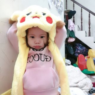 Mũ thú bóp hơi giật tai 😍