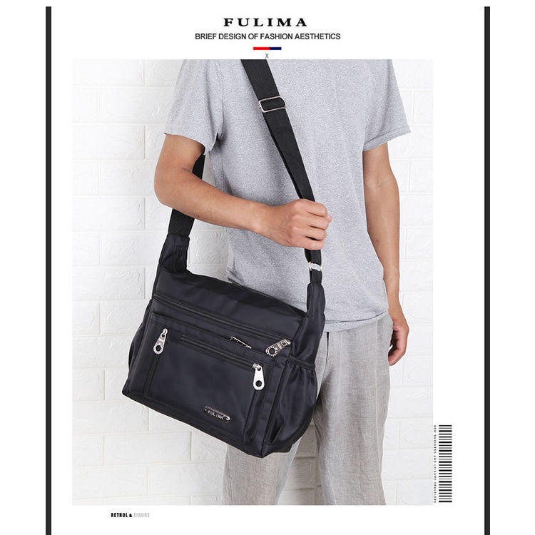 Balo Vải Oxford Nhiều Ngăn Sức Chứa Lớn Tiện Dụng Cho Nam | BigBuy360 - bigbuy360.vn