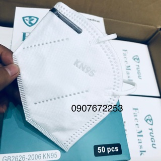Gói 2 cái Khẩu trang N95 5 lớp kháng khuẩn tuyết đối , chống bụi mịn