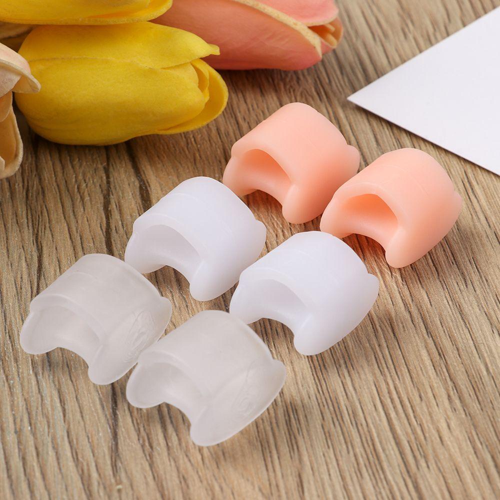 CLEVER 1Pair Toes Separator Silicone Hallux Valgus Corrector Bunion Bone Ectropion Adjuster Bunion Adjuster Toes Outer Appliance Thumb Valgus Protector