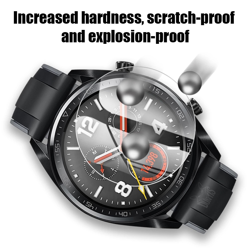 1 Kính Cường Lực HD Trong Suốt Chống Trầy Bảo Vệ Màn Hình Đồng Hồ Huawei Watch GT2 Pro