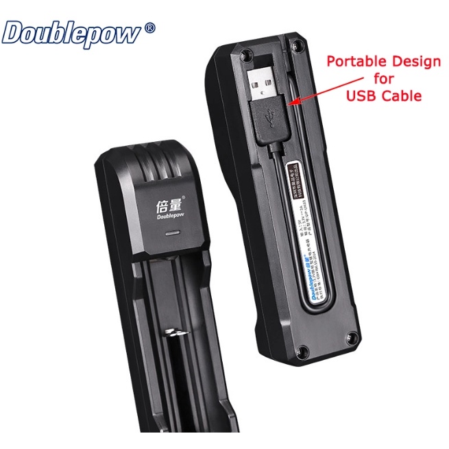 Bộ Sạc Pin 3.7V Doublepow DP-UK03 Sạc Đa Năng Pin ( 18650 26650 16340 14500 3.7V ) Chính hãng