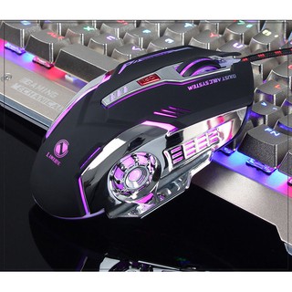 CHUỘT GAME THỦ GAMING LIMEME V2 PRO WHITE COPPER & SILVER BLACK LED CỰC ĐẸP CỰC BỀN