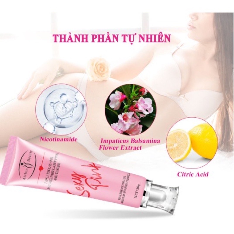 Sexy Pink - Tinh Chất Làm Hồng Môi, Nhũ Hoa, Khử Thâm Vùng Kín Sexy Pink