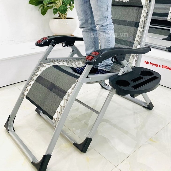 Ghế Thư Giãn Sumika SK199 Và SK636A, Lăn Tay Massage - 100% Chân Vuông - KHÓA KIM LOẠI BỀN BỈ, TẢI 300KG