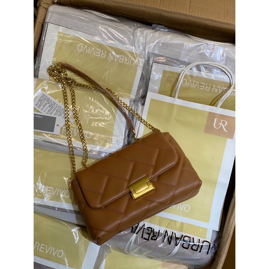 Túi URBAN REVIVO chuẩn xuất dư full túi giấy hãng