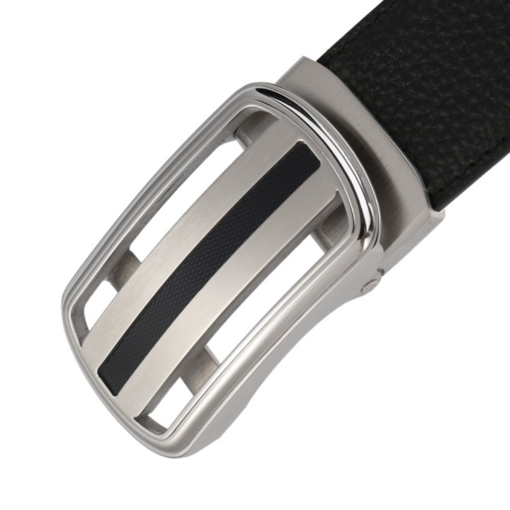 Dây Thắt Lưng Nam Da Bò Cao Cấp - Dây Nịt Nam SFDN017B -Mặt Khóa Inox 316 Nguyên Khối & Da Bò,BH 12 Tháng