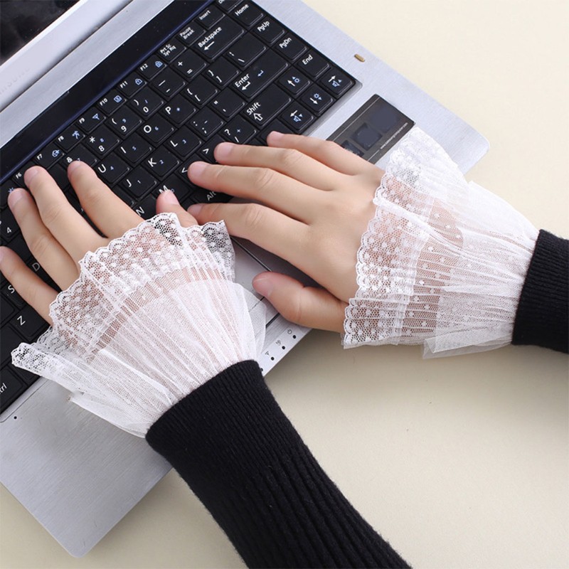 1 Đôi Ống Ren Kiểu Hàn Quốc Cho Nữ