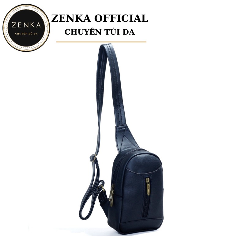 Túi da đeo chéo mini Zenka tiện dụng rất sang trọng, lịch lãm