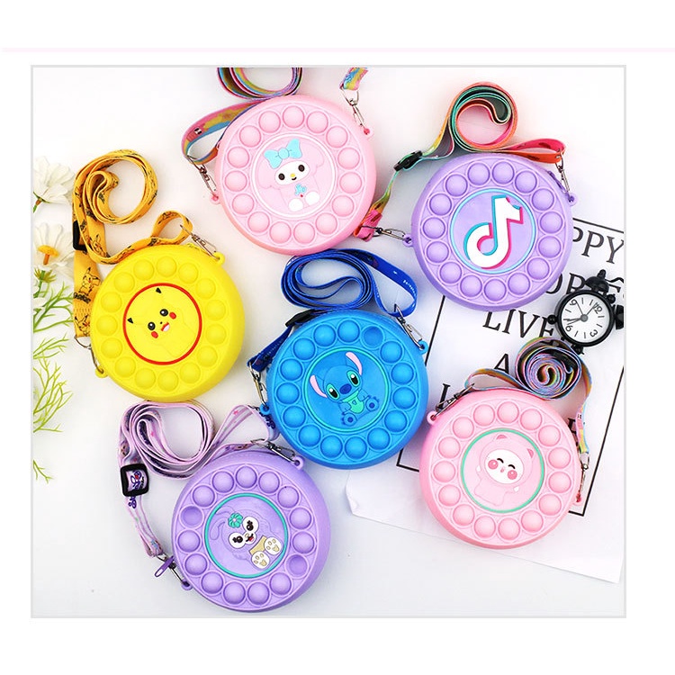 Túi Đeo Chéo Vai Đựng Đồ Chơi Dễ Thương Dành Cho Trẻ Em