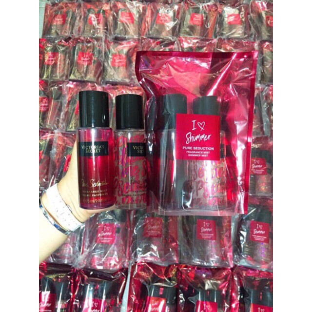 [LƯU HƯƠNG 12H] Xịt Thơm Body Victo Set 2 Chai Nhũ Và Nước Hoa Siêu Xinh Đủ Màu | BigBuy360 - bigbuy360.vn