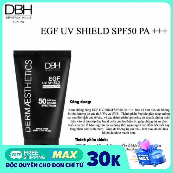 Kem Chống Nắng DBH 60ml SPF50+ USA  [ Chính -Hãng ] | BigBuy360 - bigbuy360.vn