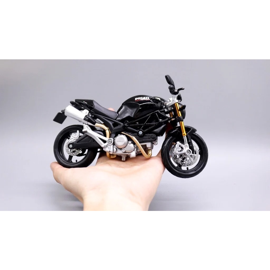 Mô hình xe Ducati 1199 Ducati V4s Ducati XDiavel Streetfighter monster 696 tặng biển số miễn phí 1:12 các loại