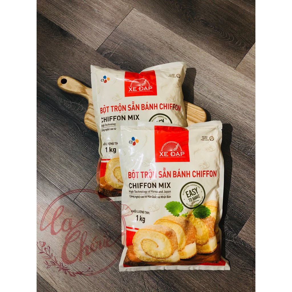 Bột trộn sẵn Bánh Chiffon Xe Đạp CJ 1Kg