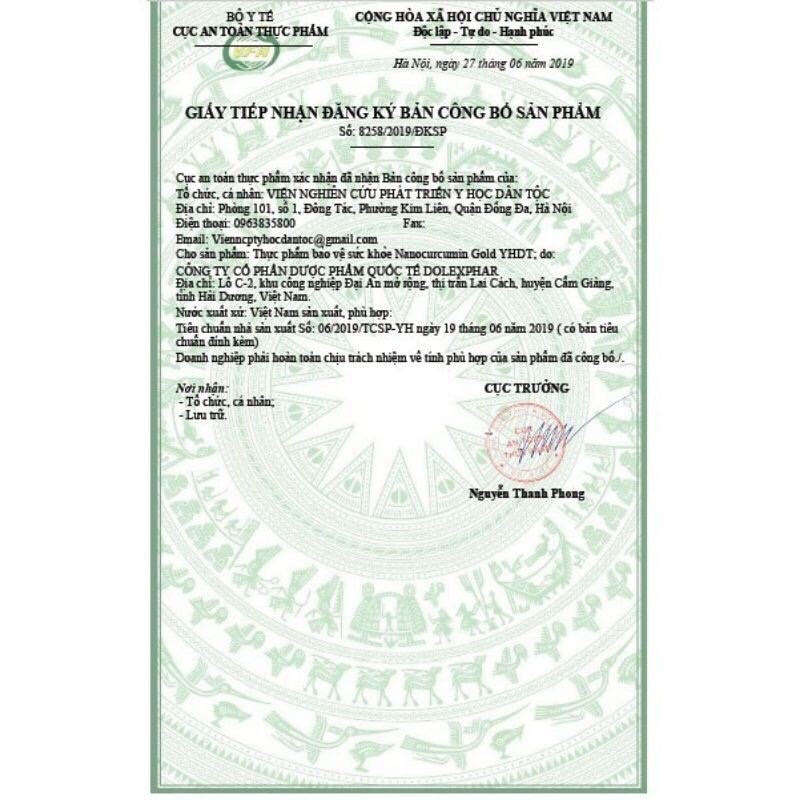 ✅ Dạ Dày Nano Curcumin - Viện Y Học Dân Tộc Việt Nam  ✅ Chuyên trào ngược viêm loét dạ dày tá tràng ợ hơi