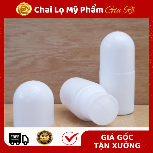 [RẺ VÔ ĐỊCH] Chai Nhựa Bi Lăn 40ml , Lăn Khử Mùi , phụ kiện du lịch