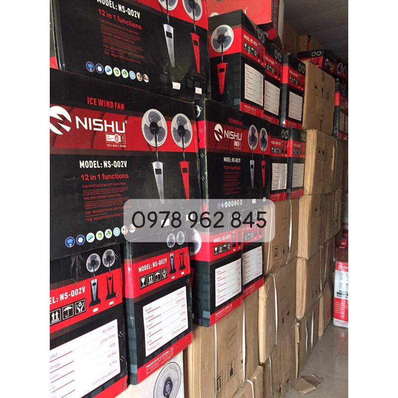 Quạt phun sương Nishu NS-Q02V | BigBuy360 - bigbuy360.vn
