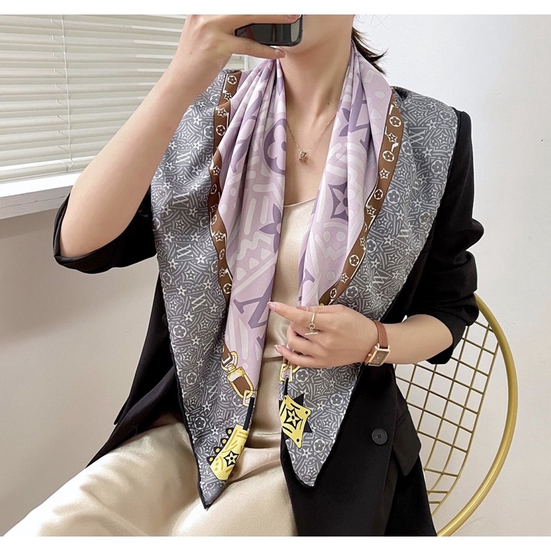 Khăn choàng lụa thời trang hàng cao cấp